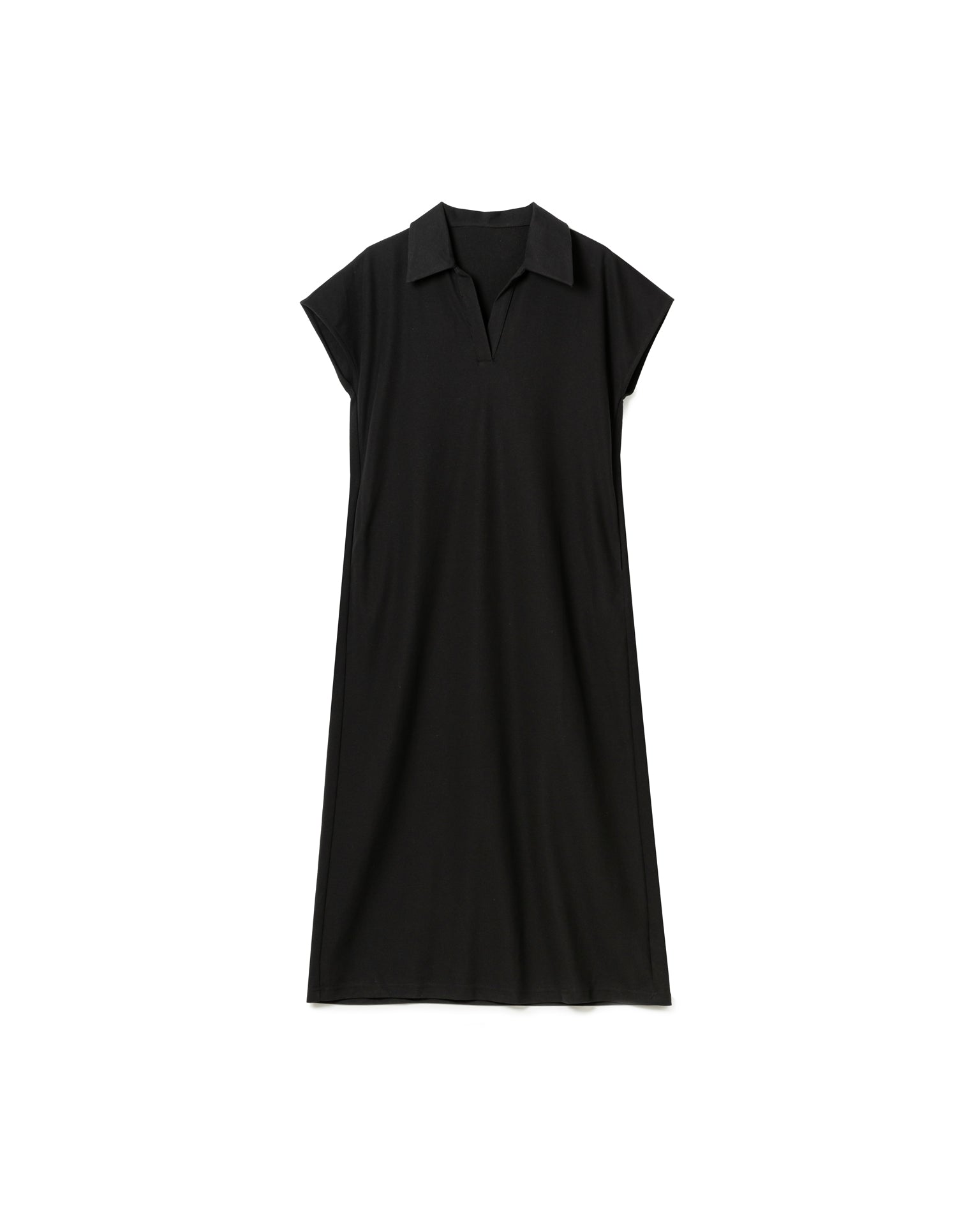 Split Collar Minimal Dress