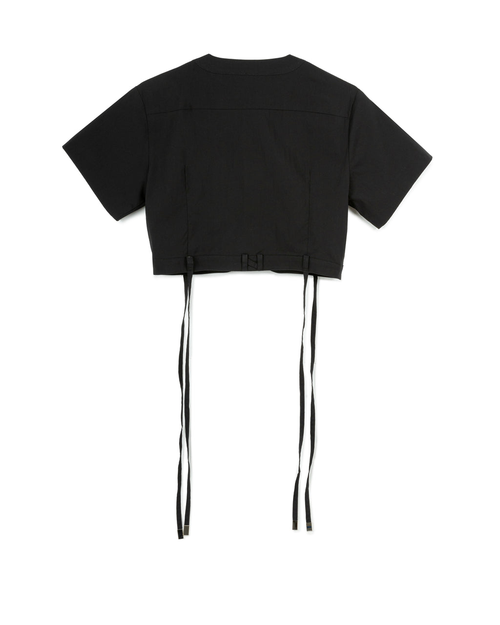 N E O CH.1 Drawstring Crop Shirt