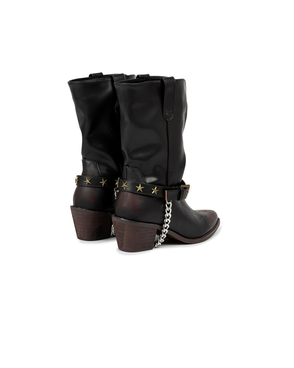 Starstruck Chain Cowboy Boots
