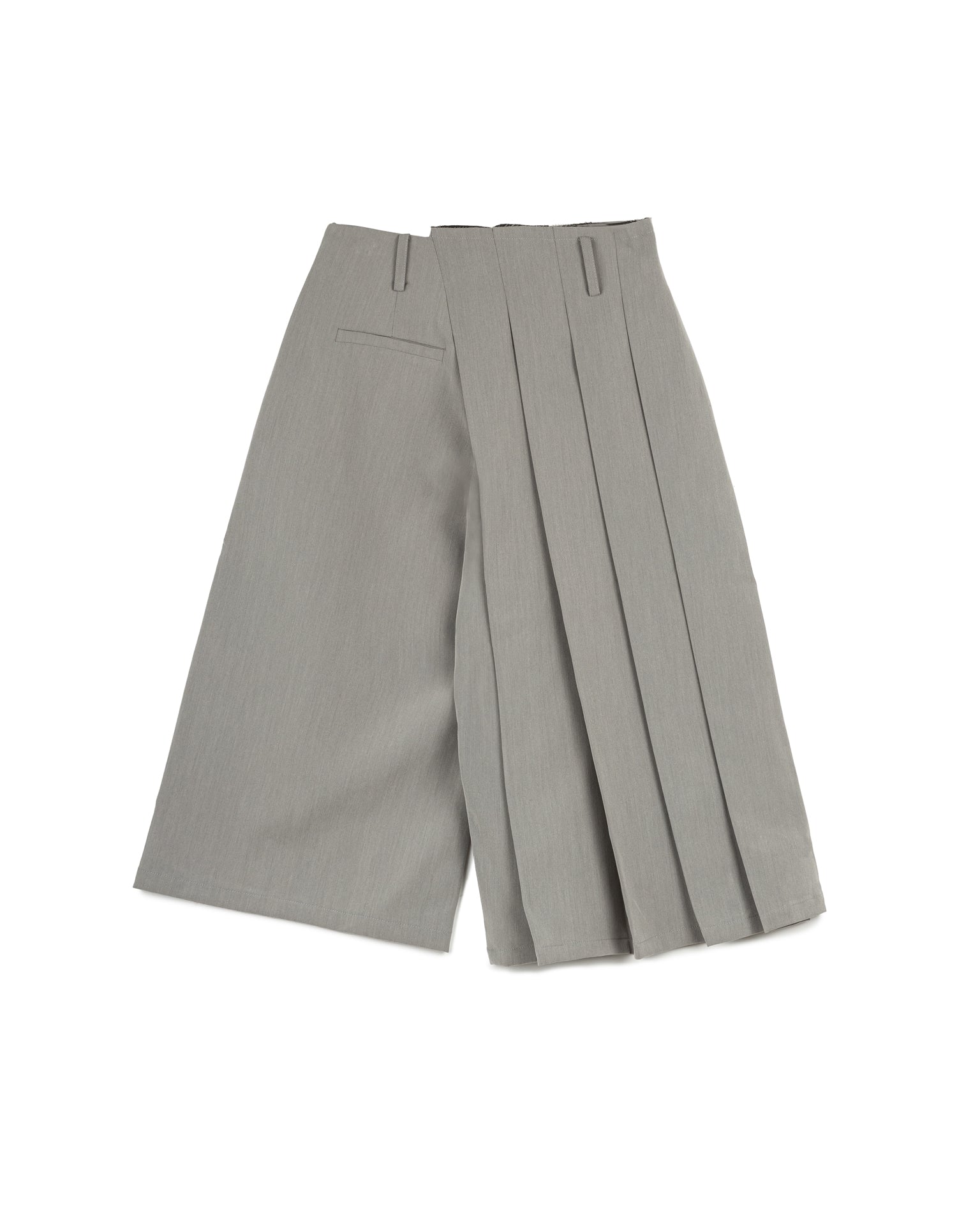 Minimalist Pleated Pants