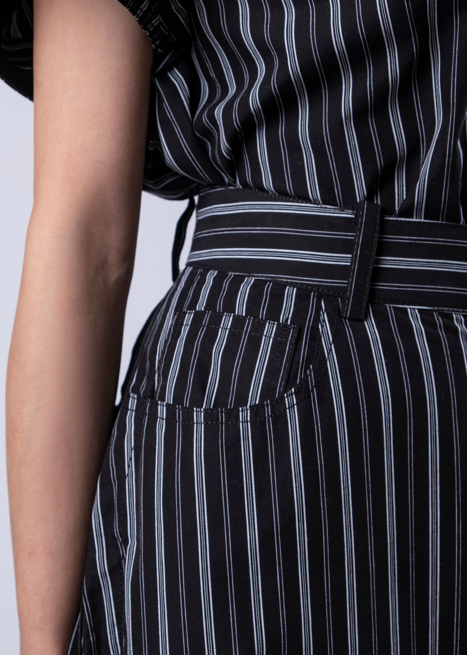 Designer Stripe Long Pants