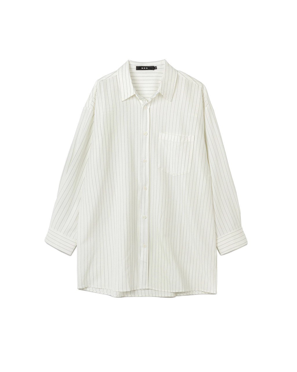 Pinstripe Oversized Shirt