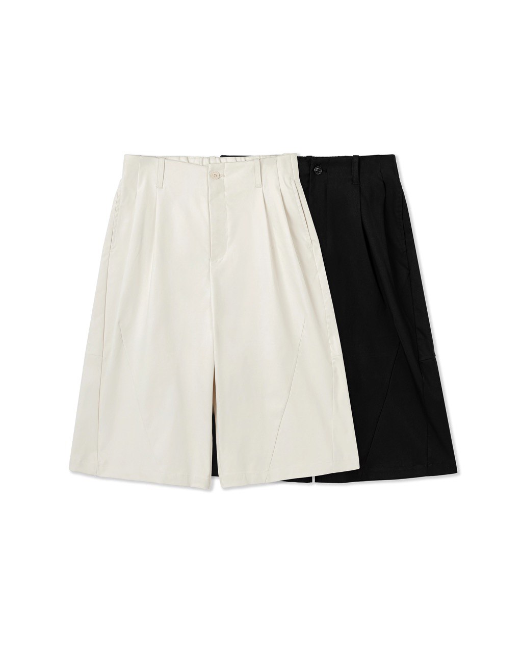 Elastic Bermuda Pants