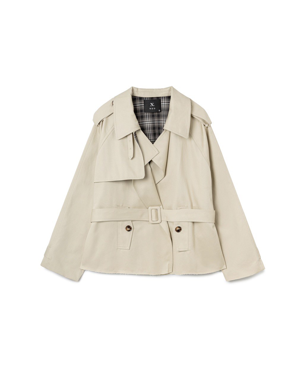 Gabardine Trench Coat