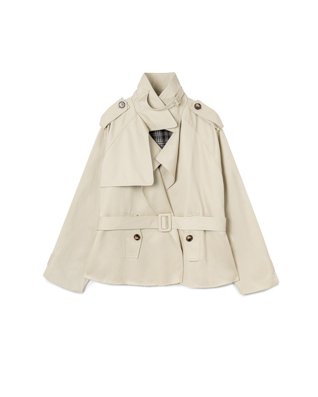 Gabardine Trench Coat
