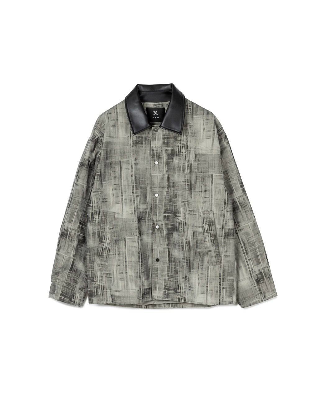 Tie-Dye Textured Jacket