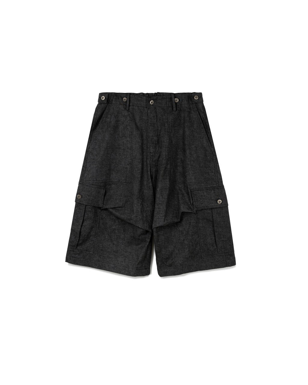 Utility Pleated Shorts