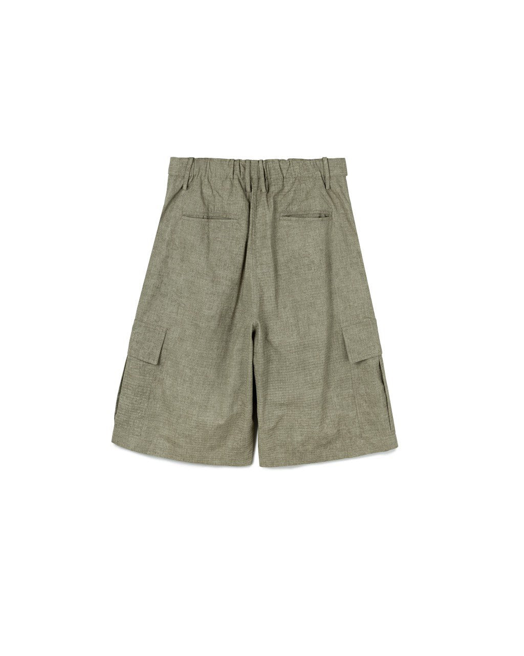 Utility Pleated Shorts