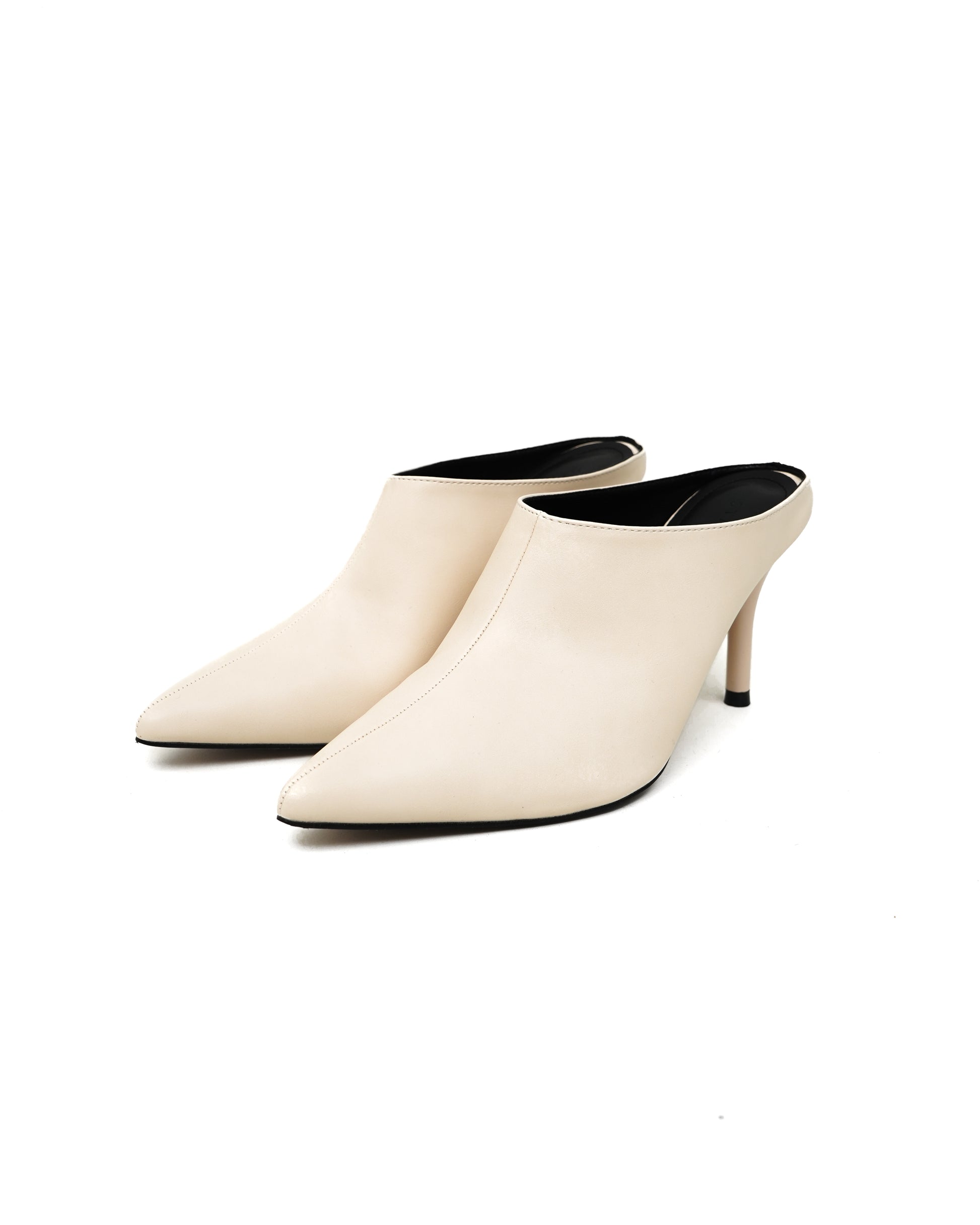 Flip On Pointed Toe Heels